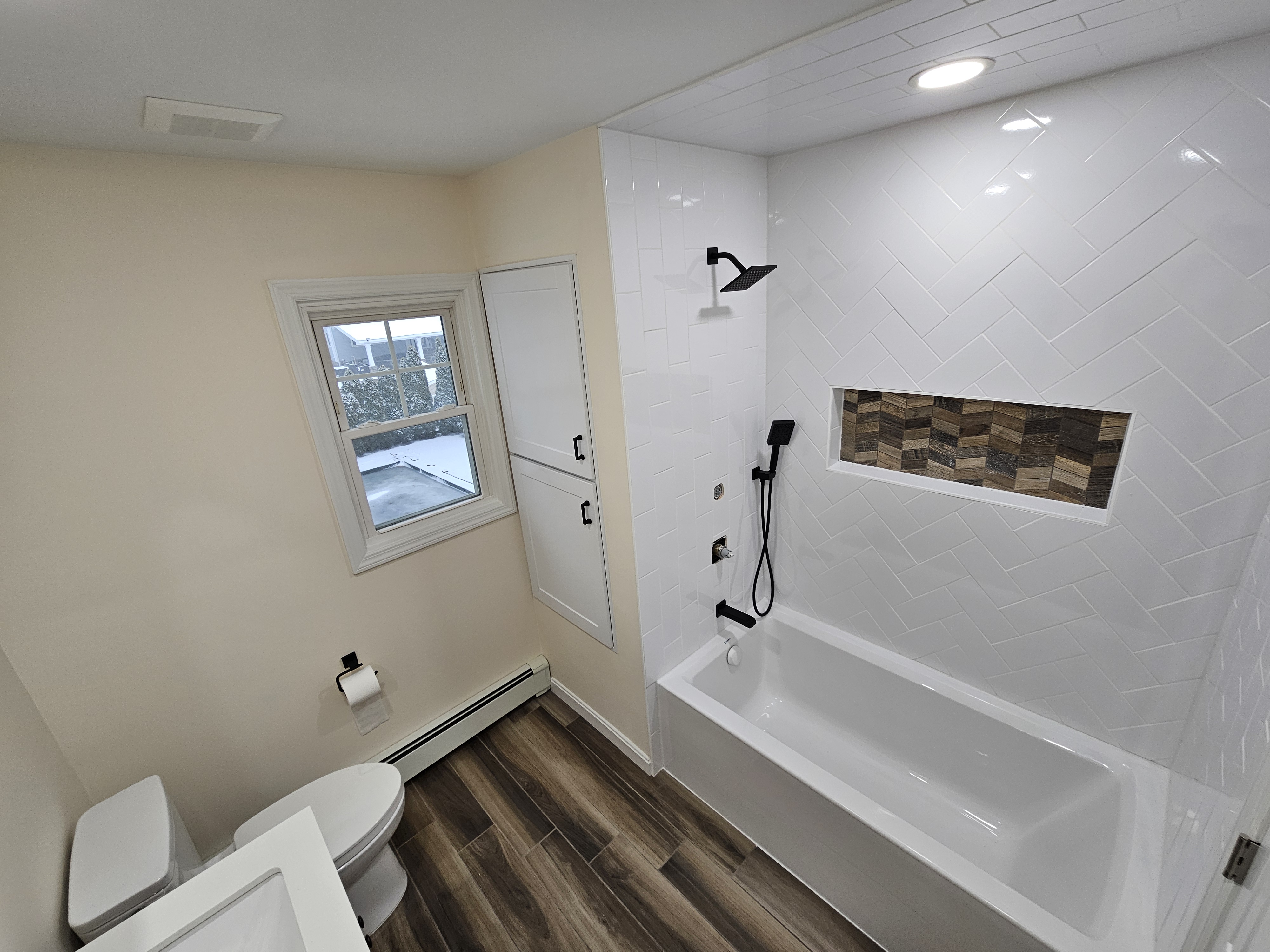 Bathroom after renovation